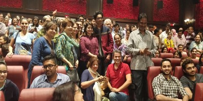 Zaira Wasim and Tirth Sharma visit theaters