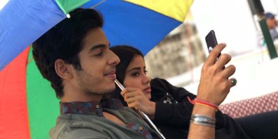 Ishaan Khattar, Jhanvi Kapoor Chilling