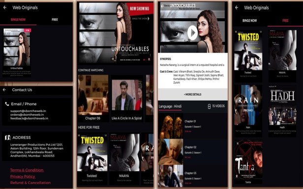 VB On The Web app look