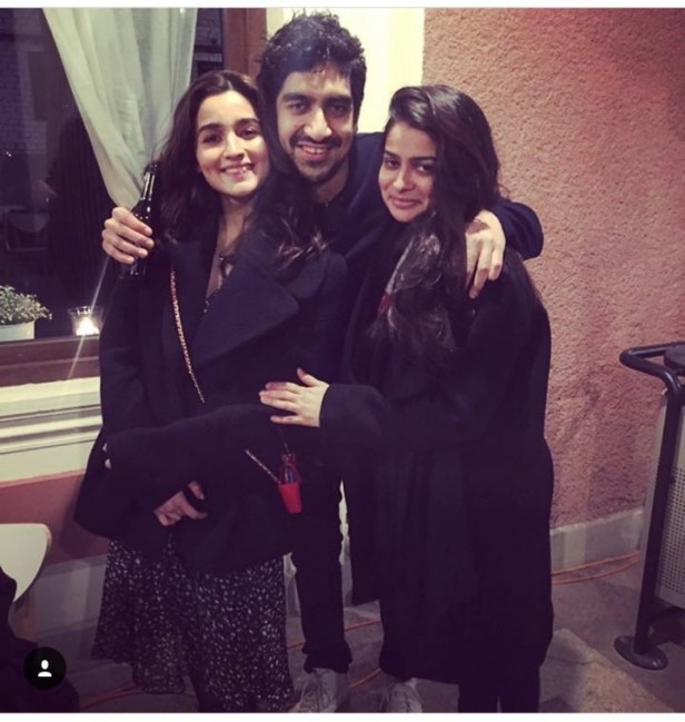 Ayan Mukerji, Alia Bhatt at Alia Bhatt's Birthday Bash