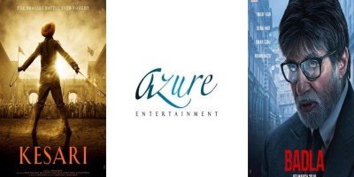 Kesari Poster, Azure Entertainment and Badla Poster