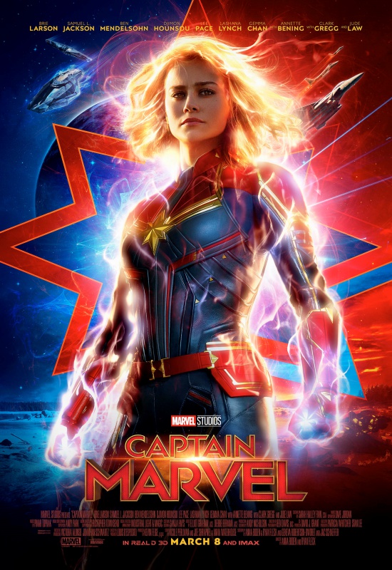 Brie Larson as in Captain Marvel