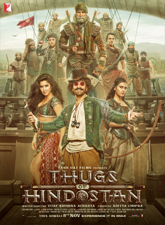 Thugs Of Hindostan Poster 