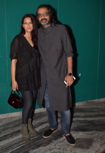Avinash Gowariker with wife Shazia Gowariker