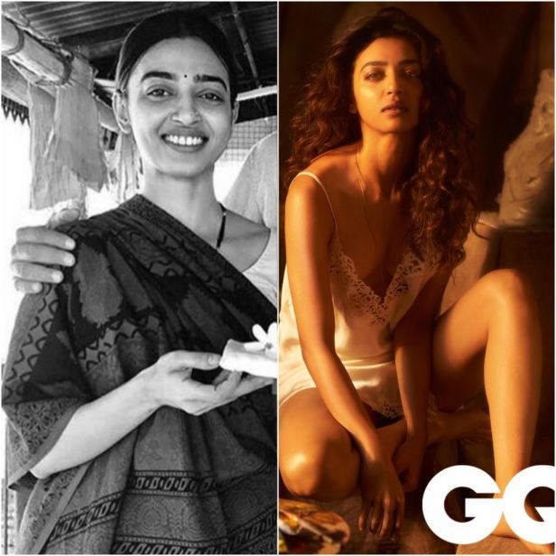 Radhika Apte in different looks