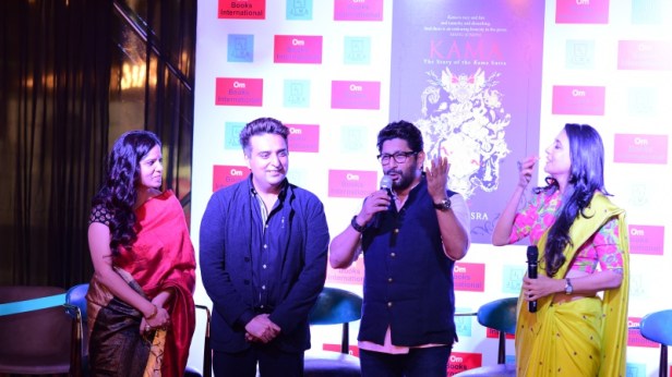 Jaya Misra, Ajay Mago, Arshad Warsi and Mini Mathur at Book Launch - Kama- The Story of the Kama Sutra