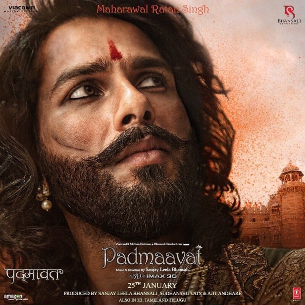 Shahid Kapoor in Padmaavat