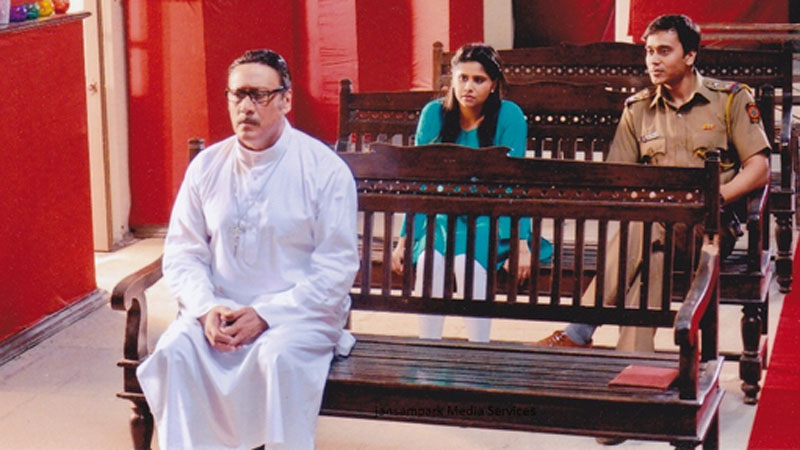 Jackie Shroff in Marathi Movie with Sai Tamhankar