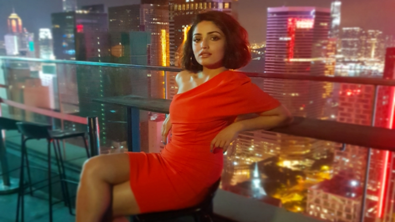 Yami Gautam in Hong Kong