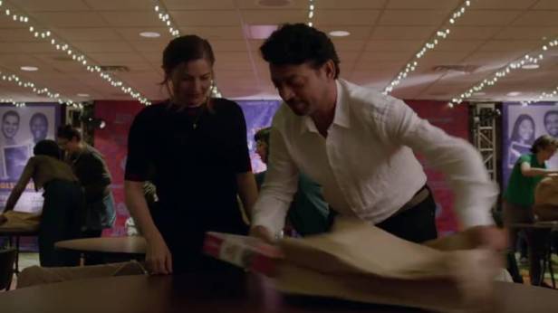 Kelly Macdonald and Irrfan Khan in Puzzle