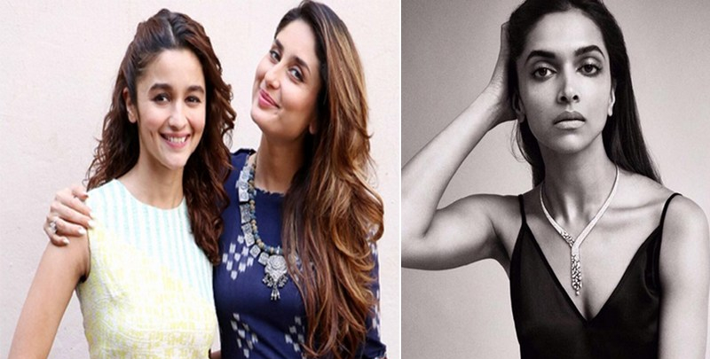 Alia Bhatt, Kareena Kapoor Khan, Deepika Padukone