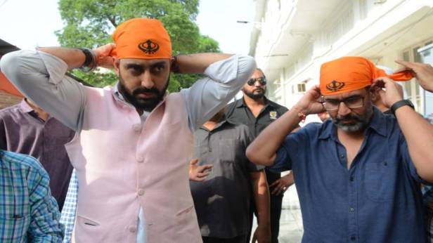 Abhishek Bachchan at Golden Temple