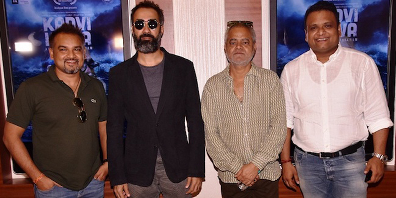 Kadvi Hawa team, Ranvir Shorey, Sanjay Mishra, Manish Mundar , Nila Madhab Panda