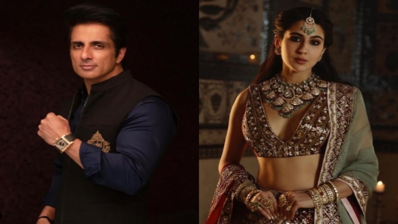 Sonu Sood and Sara Ali Khan