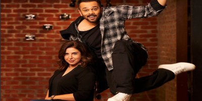 Farah Khan and Rohit Shetty
