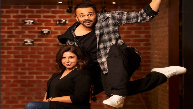 Farah Khan and Rohit Shetty