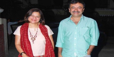 Rajkumar Hirani with wife Manjeet Hirani