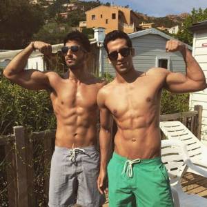 Armaan Ralhan and Ranvee Singh on sets of Befikre