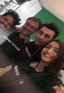 Rajkumar Hirani, Ranbir Kapoor, Sonam Kapoor, Dutt Biopic wraps with a bang!