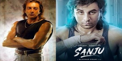Sanjay Dutt's look of 90's- Sanju Poster