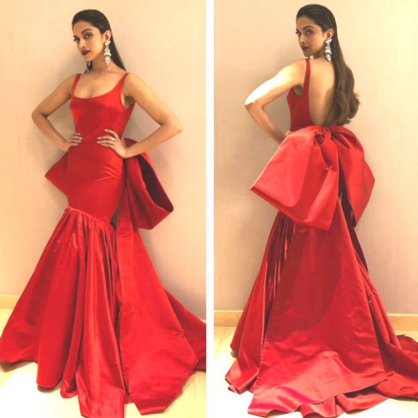 Deepika Padukone in Red 