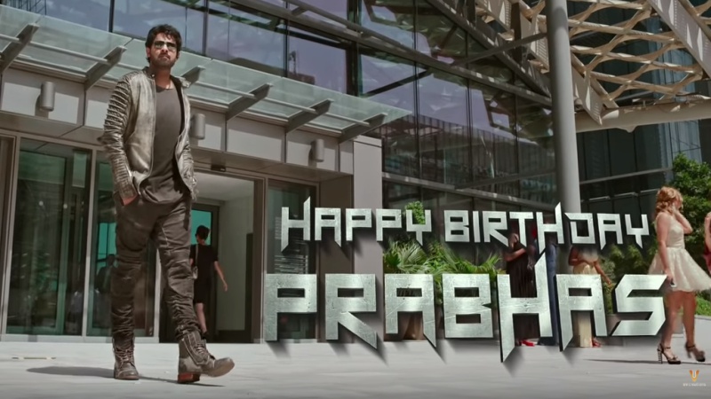 Happy Birthday Prabhas - Saaho
