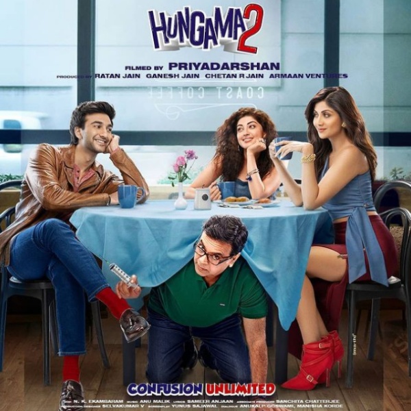 Meezaan, Pranitha Subhash, Shilpa Shetty Kundra and Paresh Rawal in Hungama 2