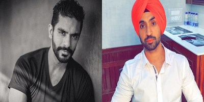 Angad Bedi, Diljit Dosanjh