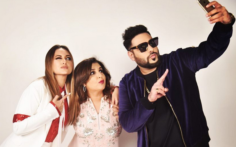 Sonakshi Sinha, Farhah Khan, Badshah