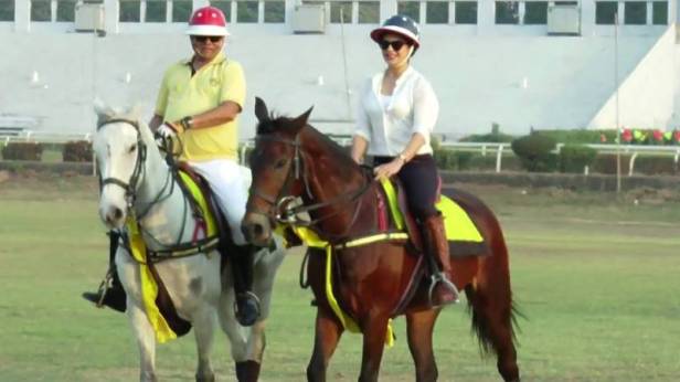 Jacqueline Fernandez Riding Horse 