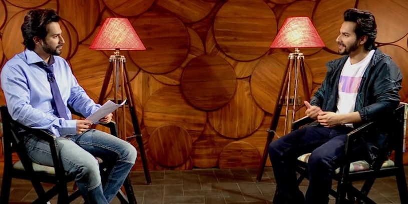 Varun Dhawan interviews Varun Dhawan