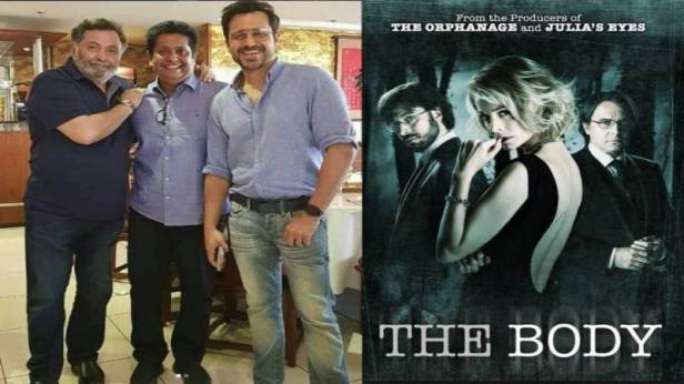 Team Body- Rishi Kapoor, Jeethu Joseph and Emraan Hashmi- Spanish film The Body Poster