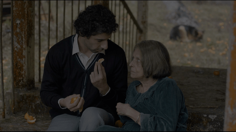 Jim Sarbh with late veteran Bengali actress Lolita Chatterjee in Jonaki Movie