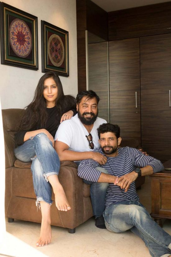 Mukkabaaz team- Zoya Hussain, Anurag Kashyap, Vineet Kumar Singh