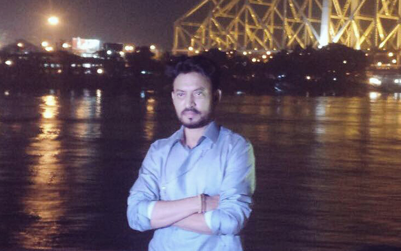 Irrfan Khan at Hoogly River Kolkatta