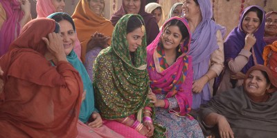 Kapil Sharma's mother Janak Rani (Extreme right - Grey Shawl)
