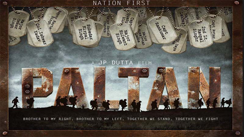 Paltan First look Poster