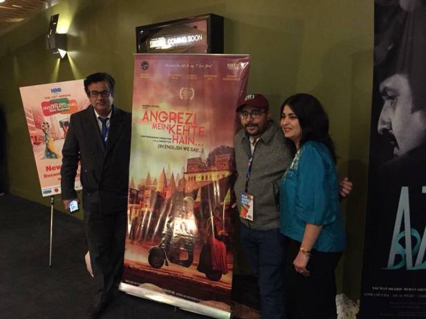 Angrezi Mein Kehte Hain team at SAIFF 2017