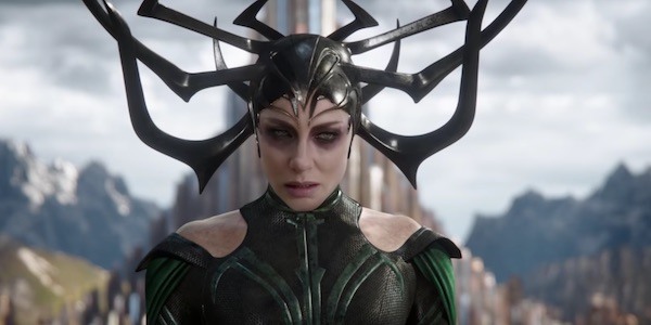 Cate Blanchett as Hela