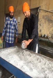 Angad Bedi Cooking for Langar