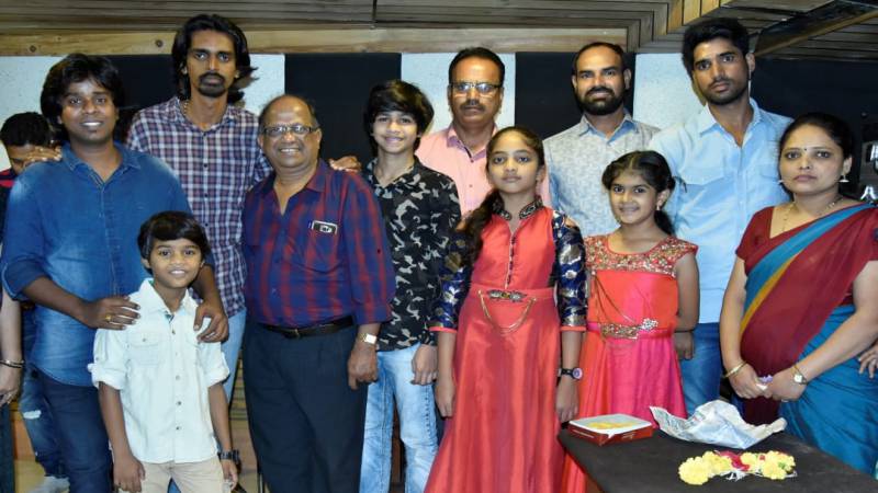 Team Salman Society at song recording