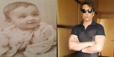 Shekhar Suman as child and now