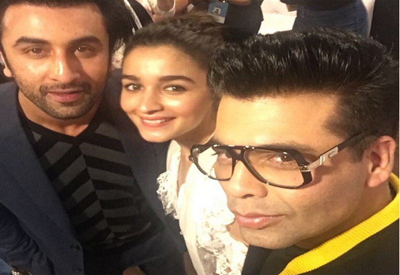 Ranbir Kapoor, Alia Bhatt, Karan Johar, Brahmastra