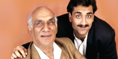 Aditya Chopra with father Yash Chopra