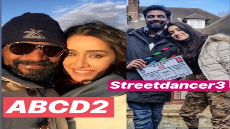 Remo D'souza with Shraddha Kapoor