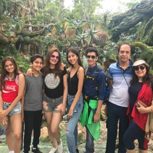 Payal Malhotra's Family and Deepshikha Nagpal's Family on USA vacation