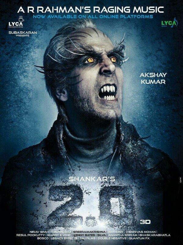 Akshay Kumar in 2.0