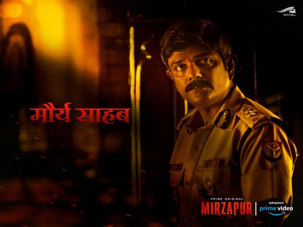 Amit Sial as Mourya Sahab in Mirzapur