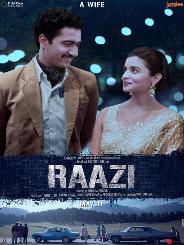 Alia Bhatt, Vicky Kaushal-Raazi Poster