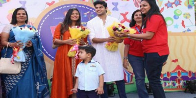 Abhimanyu Dassani at his school annual day as chief guest